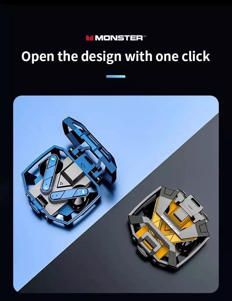 Auriculares Bluetooth Monster XKTO 9 TWS - 5h Batería